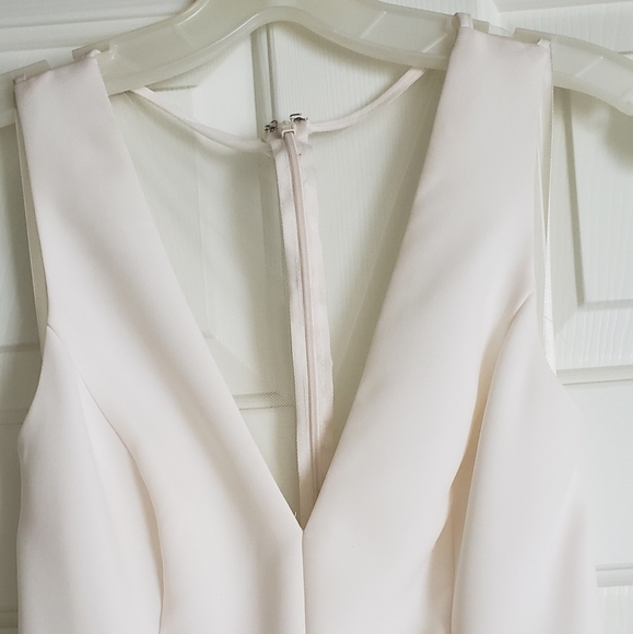 Amsale white jumpsuit - Picture 8 of 9